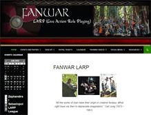 Tablet Screenshot of fanwar.com